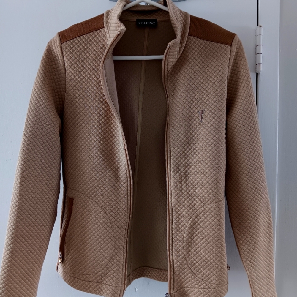 Golfino Beige Quilted light jacket